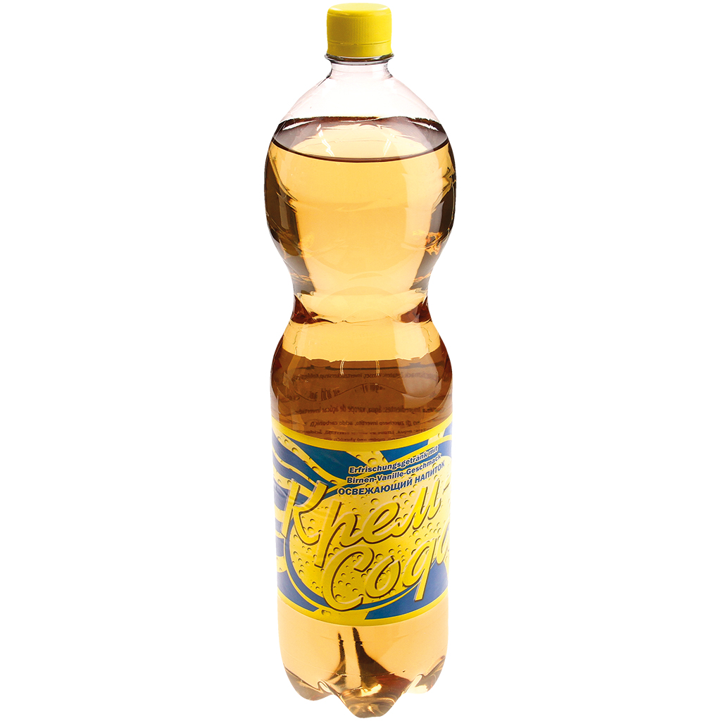 Limonade "Krem Soda" mit Birnen-Vanille-Geschmack