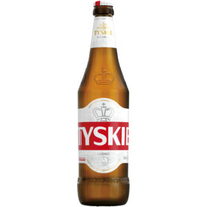 Bier "Tyskie Gronie" hell, 5,2% vol.