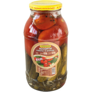 Gemüsetopf: Gurken mit Tomaten