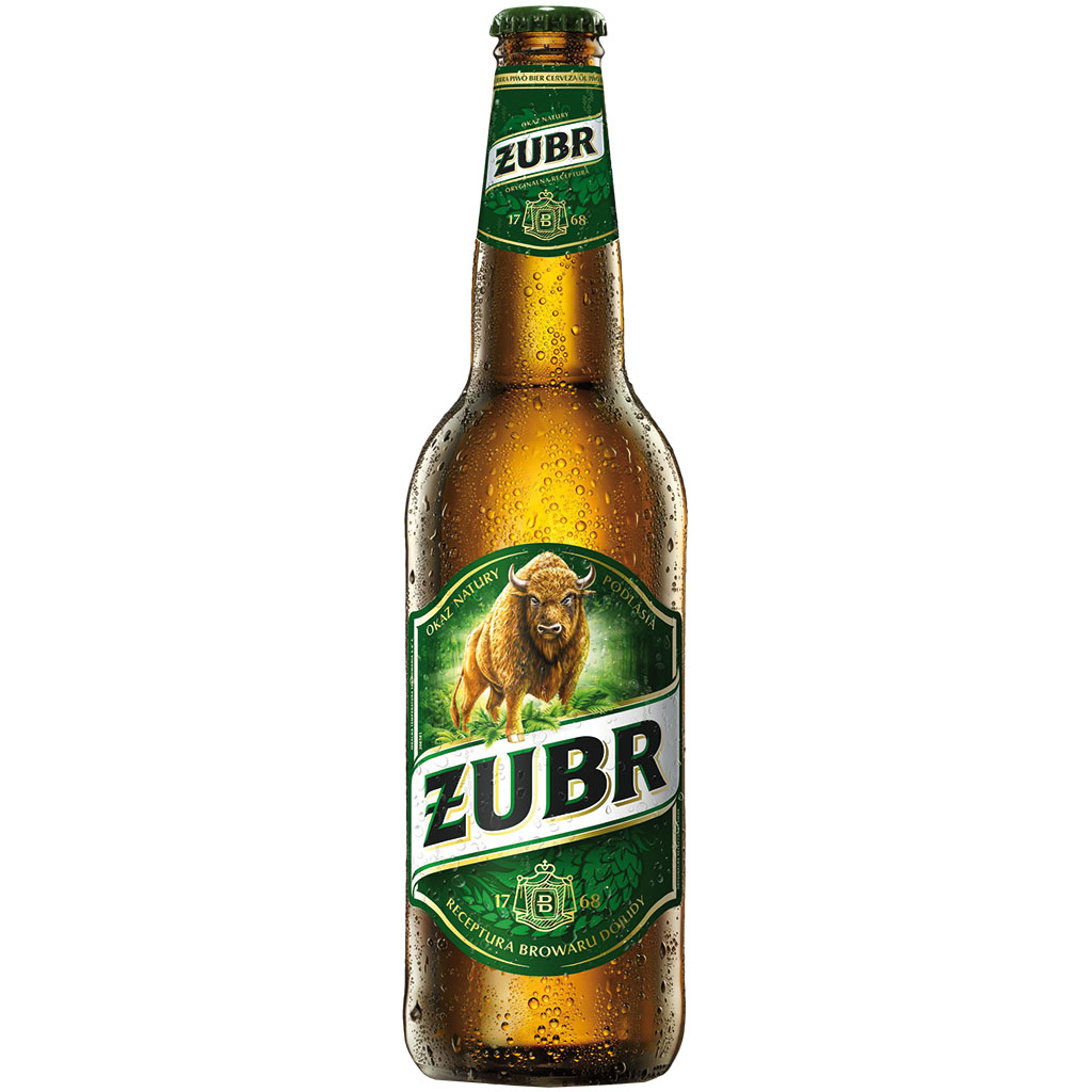 Bier "Zubr", 6% vol.