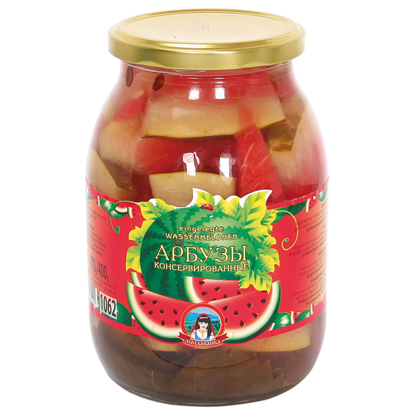 Eingelegte Wassermelonen "Moldavanka"