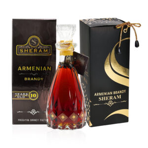 Armenischer Brandy "Sheram", 10 Jahre, 40% vol., Geschenkbox