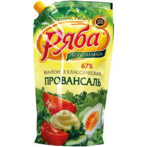 Salatmayonnaise "Rjaba – Klassicheskij Provansal"