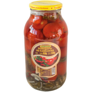 Eingelegte Tomaten nach kaukasischer Art (großes Glas)