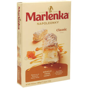 "Napoleonki" Ziehteiggebäck mit Cremefüllung (39%)