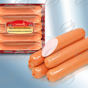 LACKMANNs Brühwürstchen "Molotschnye Sosiski" (Milchwürstchen)