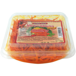 Möhrensalat nach koreanischer Art, scharf
