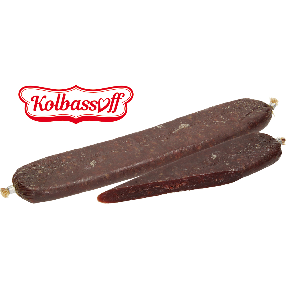 Rohwurst "Govjazhja", luftgetrocknet
