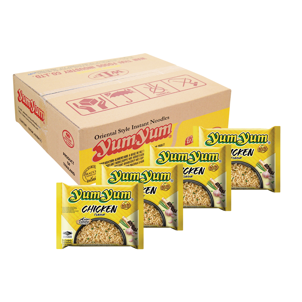 Nudelgericht mit Hühnergeschmack "Yum-Yum" (30 × 60 g)