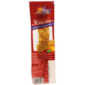 Pasta filata Käse "Kosichka", geräuchert, Halbfettstufe
