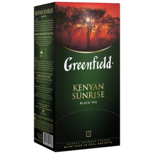 Schwarzer Tee "Greenfield Kenyan Sunrise", 25 Beutel