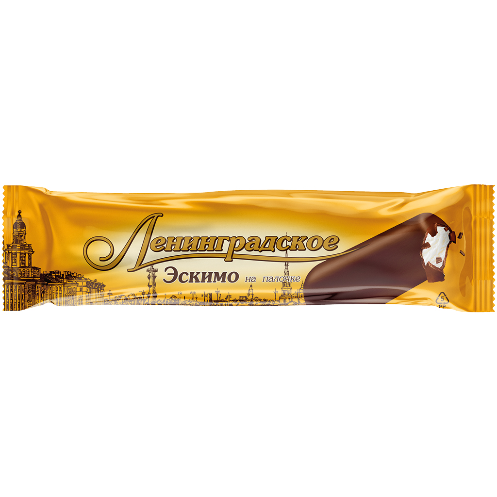 Eiscreme mit Vanillegeschmack "Eskimo Leningradskoe" (klein)