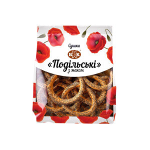 Hefegebäckringe "Podilsky" mit Mohn