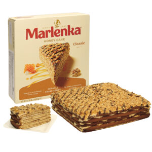 Torte "Marlenka" mit 51% Cremefüllung und Honig