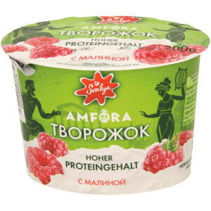 Frischkäse nach griechischer Art mit Himbeere, laktosefrei