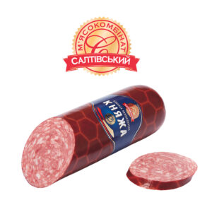 Geräucherte Brühwurst "Knjascha" aus Schweinefleisch, ukrainische Art
