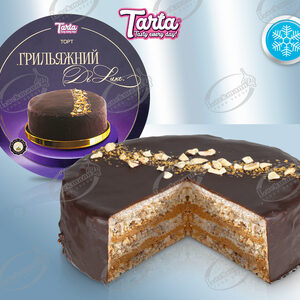 Torte "Griljashnij De Luxe" mit gerösteten Erdnüssen