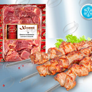 Schweinefleisch in Würzlake nach russischer Schaschlik-Art